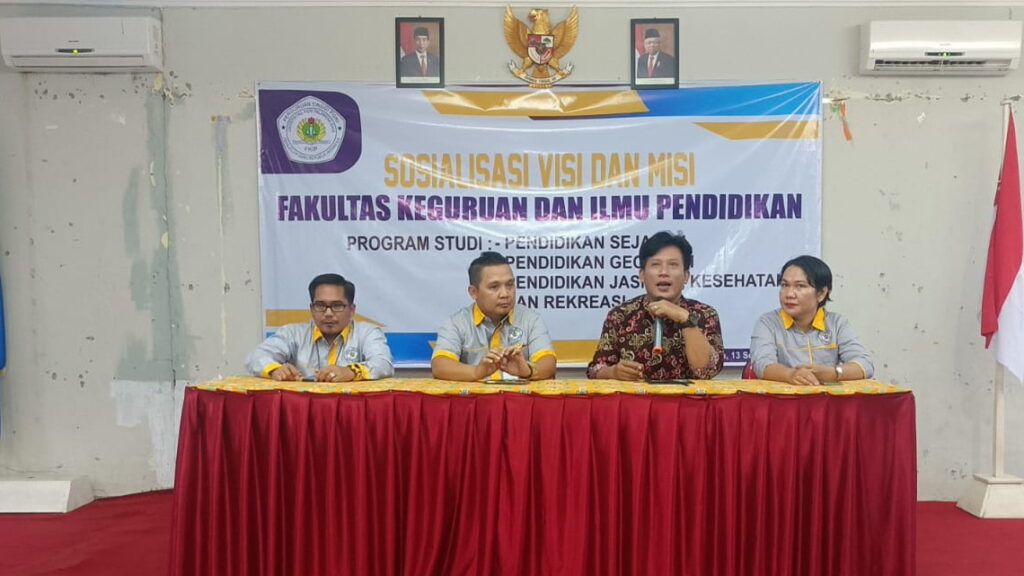 Sosialisasi Visi dan Misi Fakultas Keguruan dan Ilmu Pendidikan